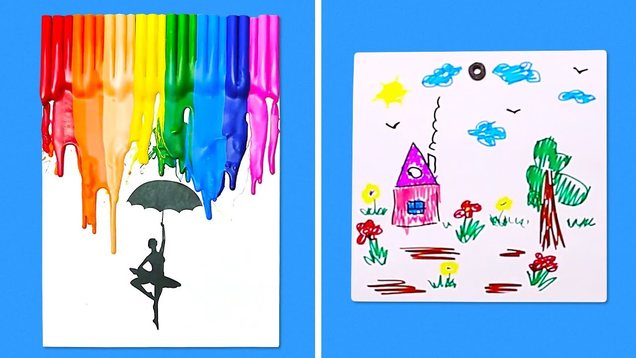 Toddler Artwork Ideas
 11 UNIQUE IDEAS FOR KIDS ART PROJECTS