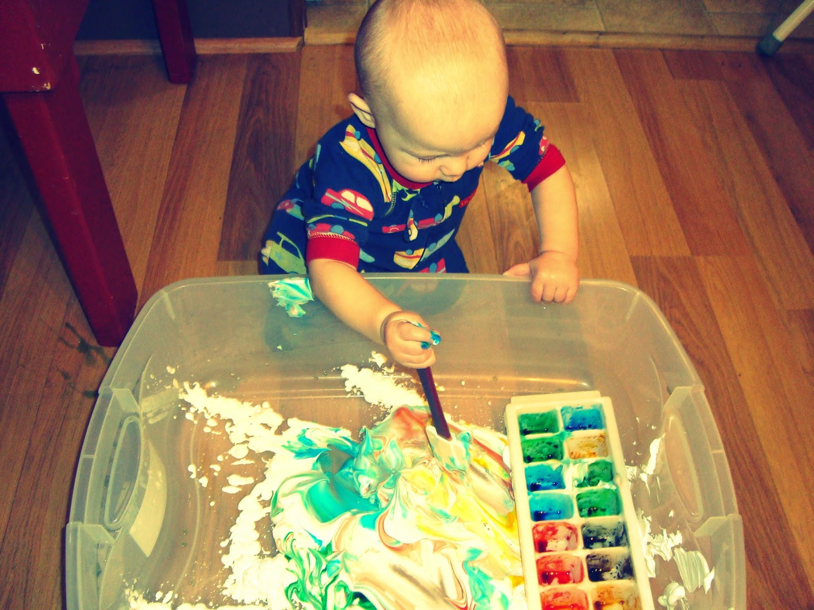 Toddler Artwork Ideas
 Play Empowers Messy Art with Infants And Toddlers
