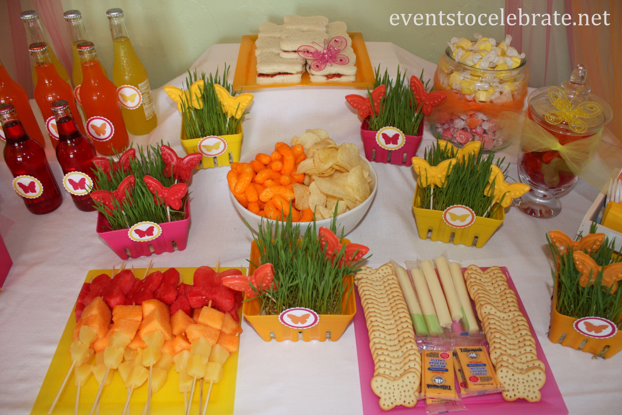 Toddler Bday Party Food Ideas
 Butterfly Themed Birthday Party Food & Desserts events