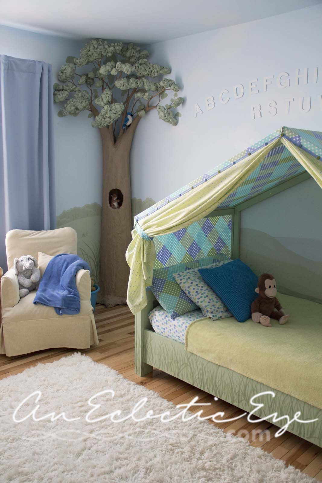 Toddler Bed Canopy DIY
 DIY bed tent … … With images
