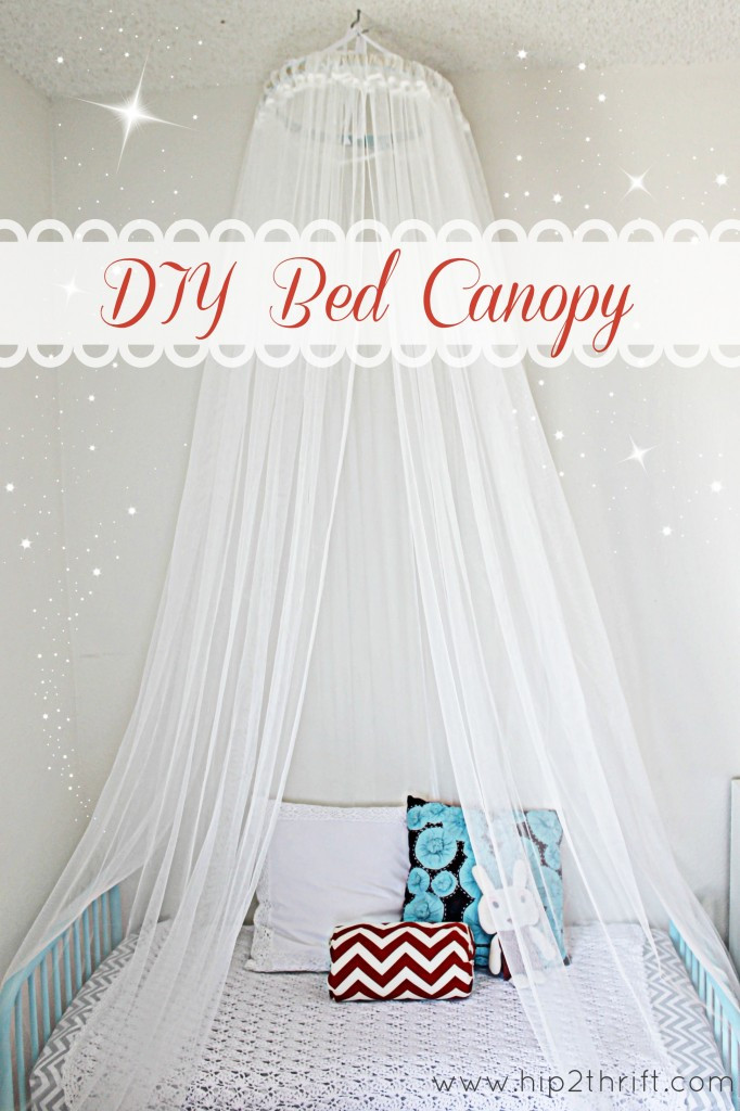 Toddler Bed Canopy DIY
 Craftaholics Anonymous