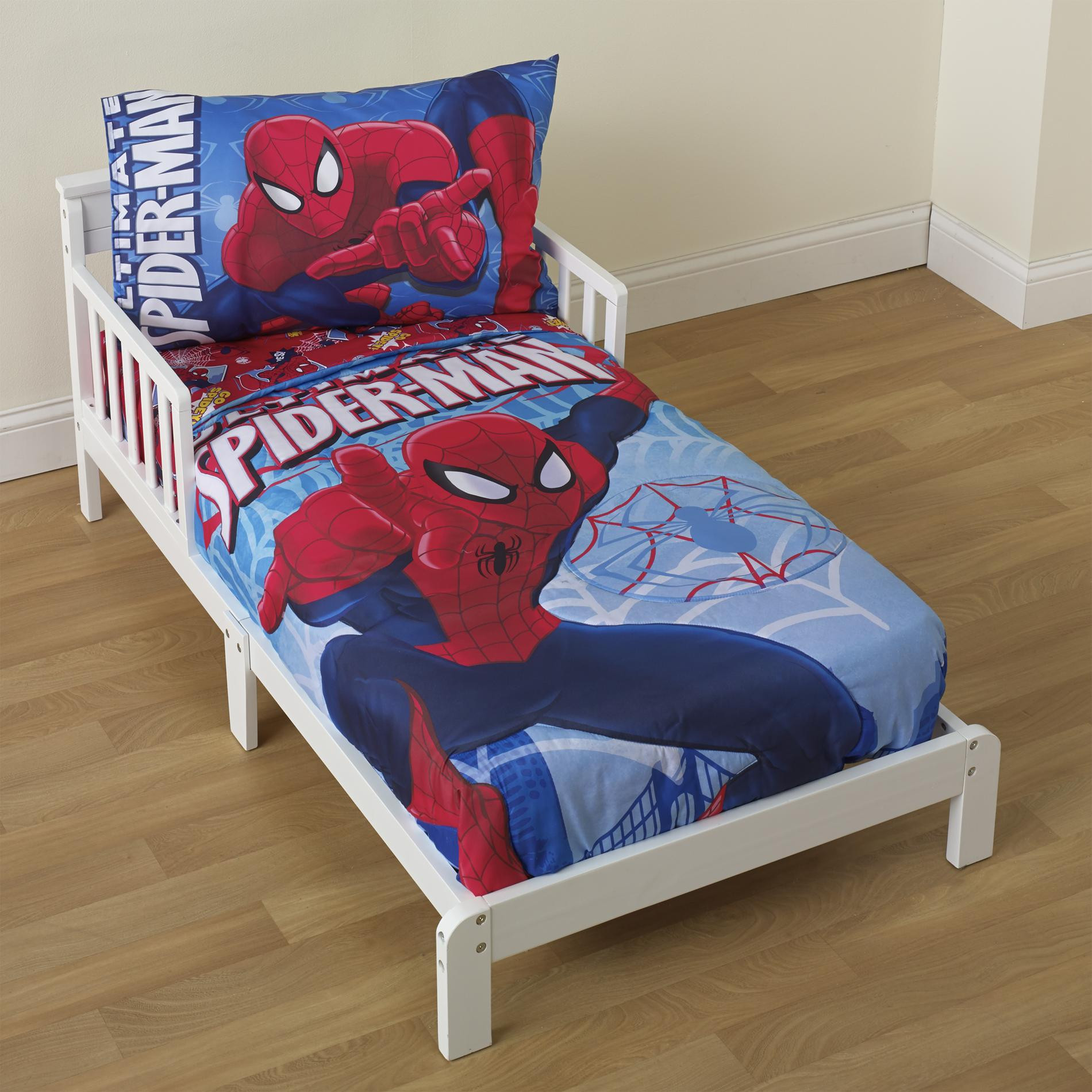 Toddler Bedroom Sets For Boys
 Marvel Toddler Boy s 4 Piece Bedding Set Baby Baby