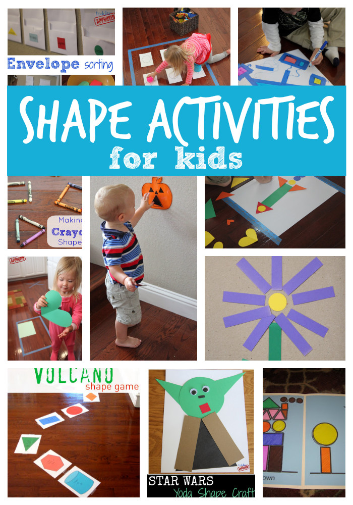 Toddler Craft Activities
 Toddler Approved 25 Shape Activities and Crafts for Kids