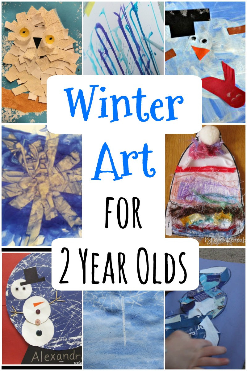 Toddler Craft Ideas 2 Year Old
 Winter Art for Toddlers How Wee Learn