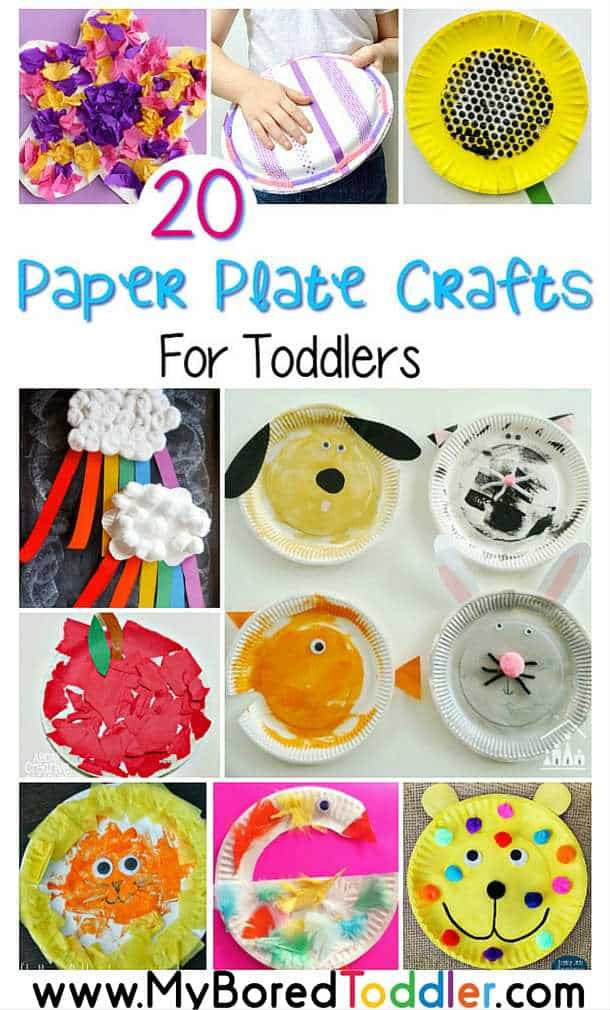 Toddler Craft Project
 Paper Plate Crafts for Toddlers My Bored Toddler