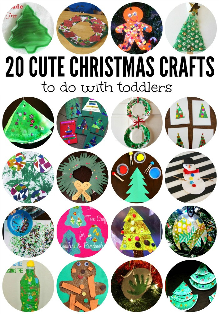 Toddler Craft Project
 20 Cute Christmas Crafts for Toddlers