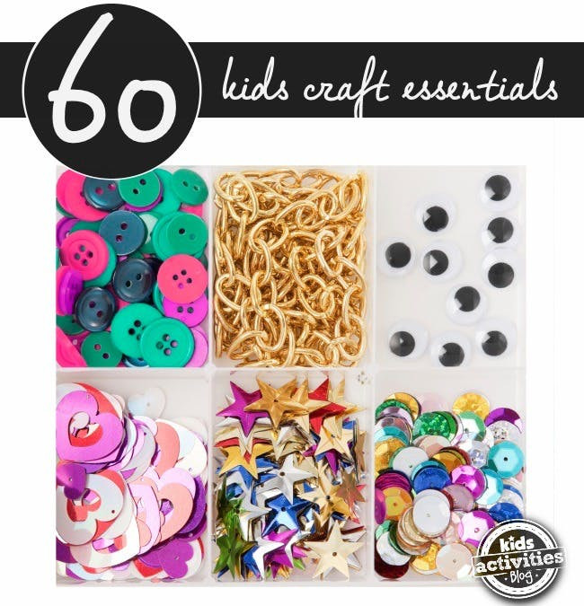 Toddler Craft Supplies
 60 MUST HAVE CRAFT SUPPLIES FOR KIDS Kids Activities