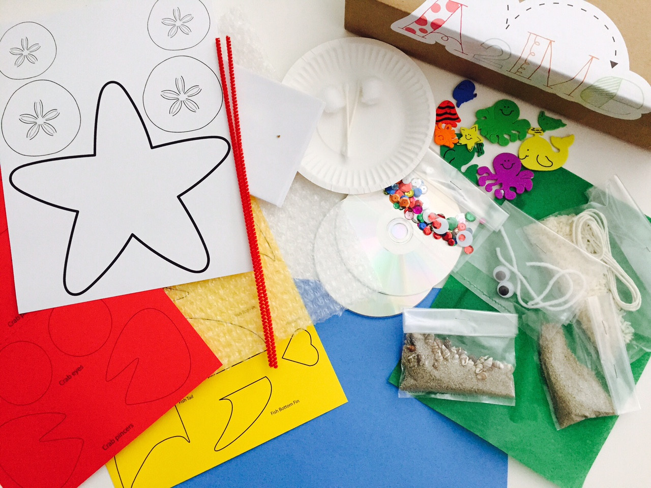 Toddler Craft Supplies
 A2Me Preschool Announces Curated Craft Kits for 2015 2016