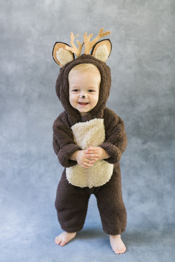Toddler Deer Costume DIY
 DIY Halloween Costume Baby Deer