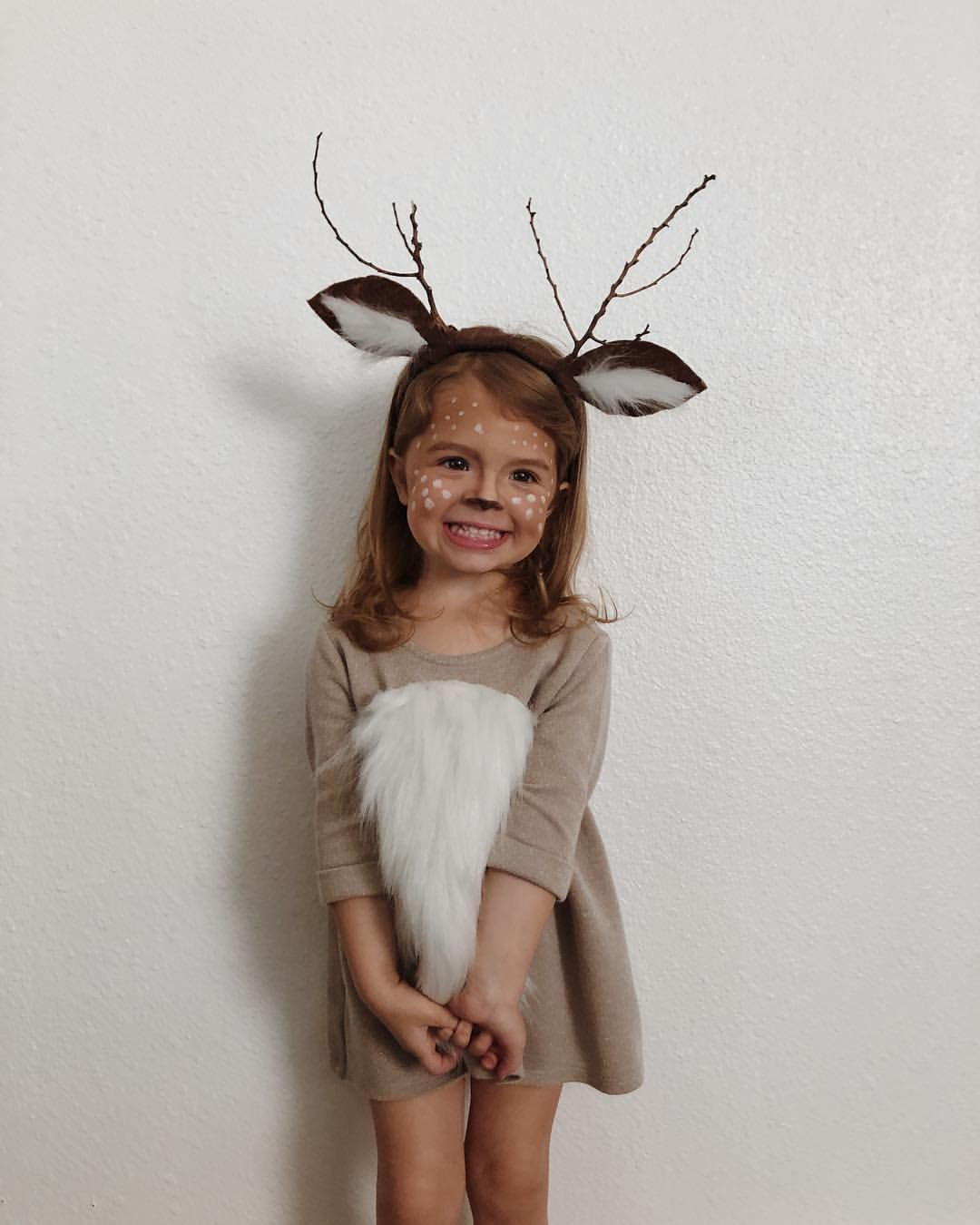 Toddler Deer Costume DIY
 Kids Deer costume