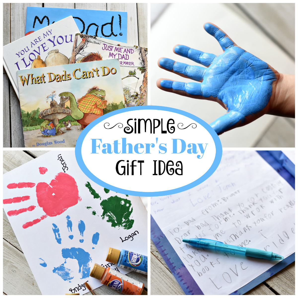 Toddler Fathers Day Gift
 Simple Father s Day Gifts from Kids – Fun Squared