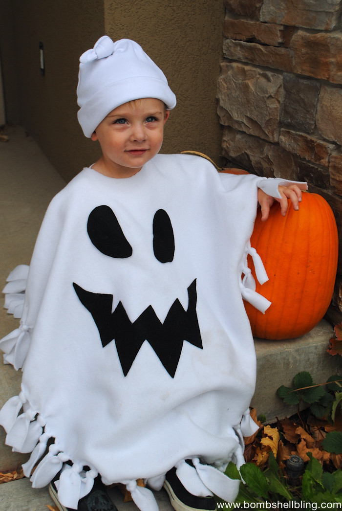 Toddler Ghost Costume DIY
 No Sew Ghost Costume Tutorial Anyone Can Make