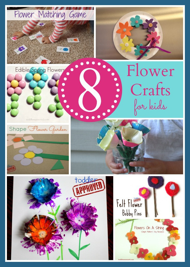 Toddlers Crafts For Spring
 Toddler Approved 8 Spring Flower Crafts & Activities for