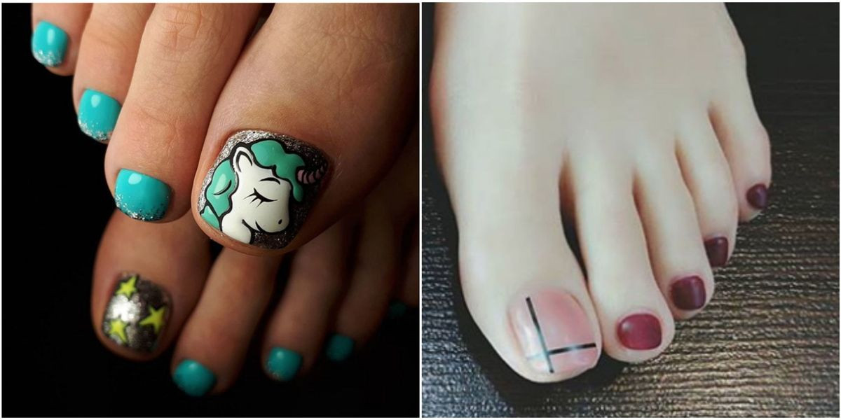 Toe Nail Designs For Kids
 12 Cute Toe Nail Art Designs 2018 Best Toenail Polish Ideas