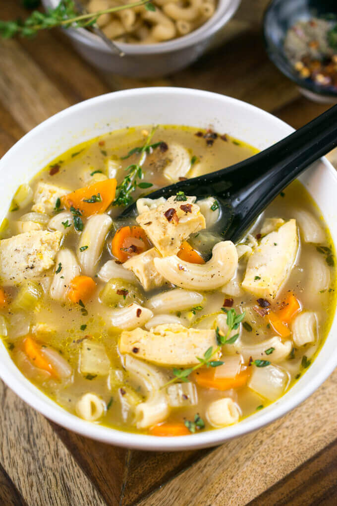 Tofu Chicken Noodle Soup
 Tofu Noodle Soup Recipe Vegan Chicken Noodle Soup