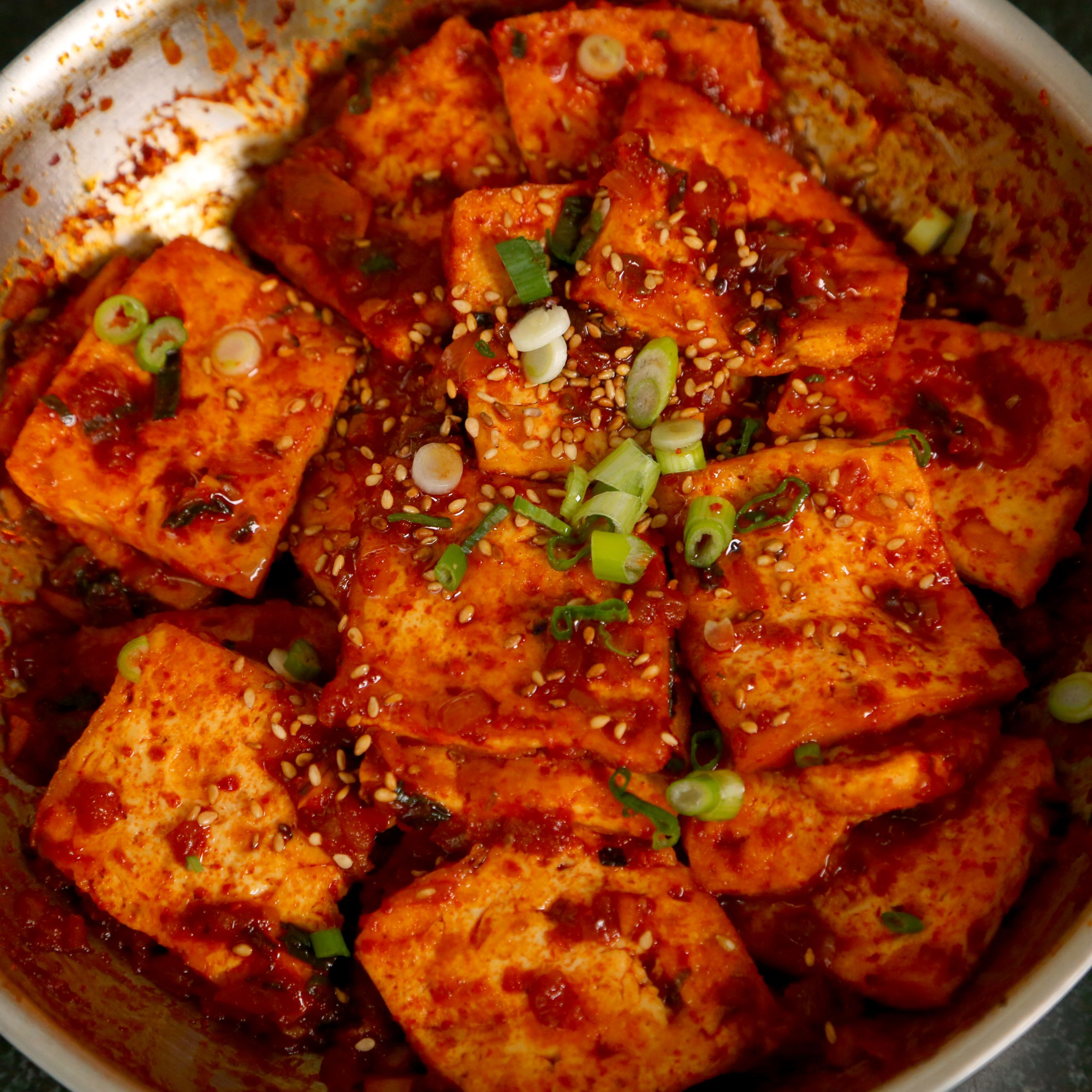 Tofu Seasoning Recipes
 Spicy braised tofu Dubu jorim 두부조림 recipe Maangchi