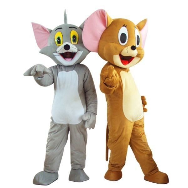 Tom And Jerry Costumes DIY
 Tom and Jerry Mascot Costume Free Shipping