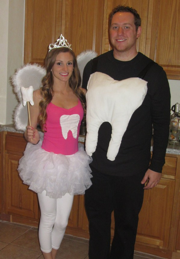 Tooth Fairy Costume DIY
 Tooth & Tooth Fairy Halloween Costume