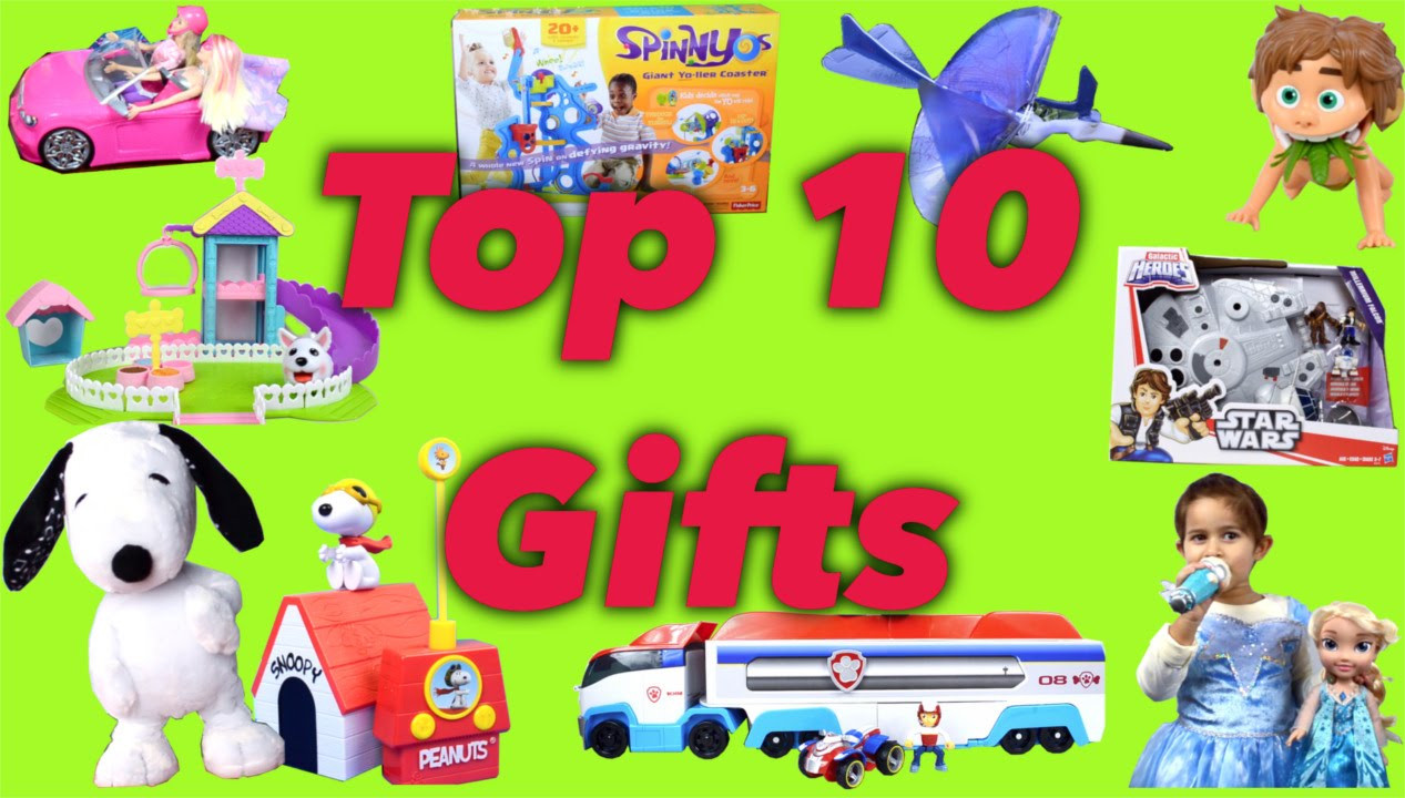 Top 10 Christmas Gifts For Kids
 Top 10 Toys Holiday 2015 picks Wishlist Gift Ideas