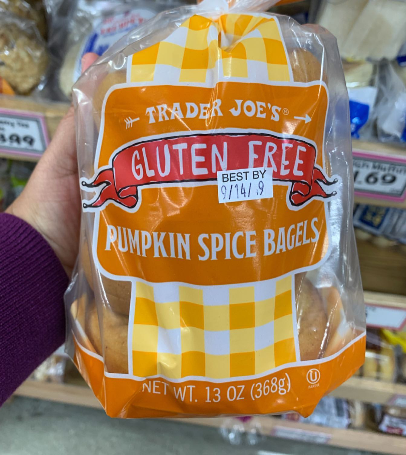 Trader Joe'S Gluten Free Bagels
 Trader Joe s Find Gluten Free Pumpkin Spice Bagels