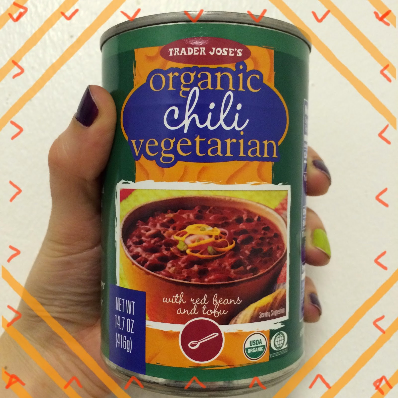 Trader Joe'S Vegetarian Chili
 Trader Joe’s Tuesday Organic Ve arian Chili – Meghan Sara