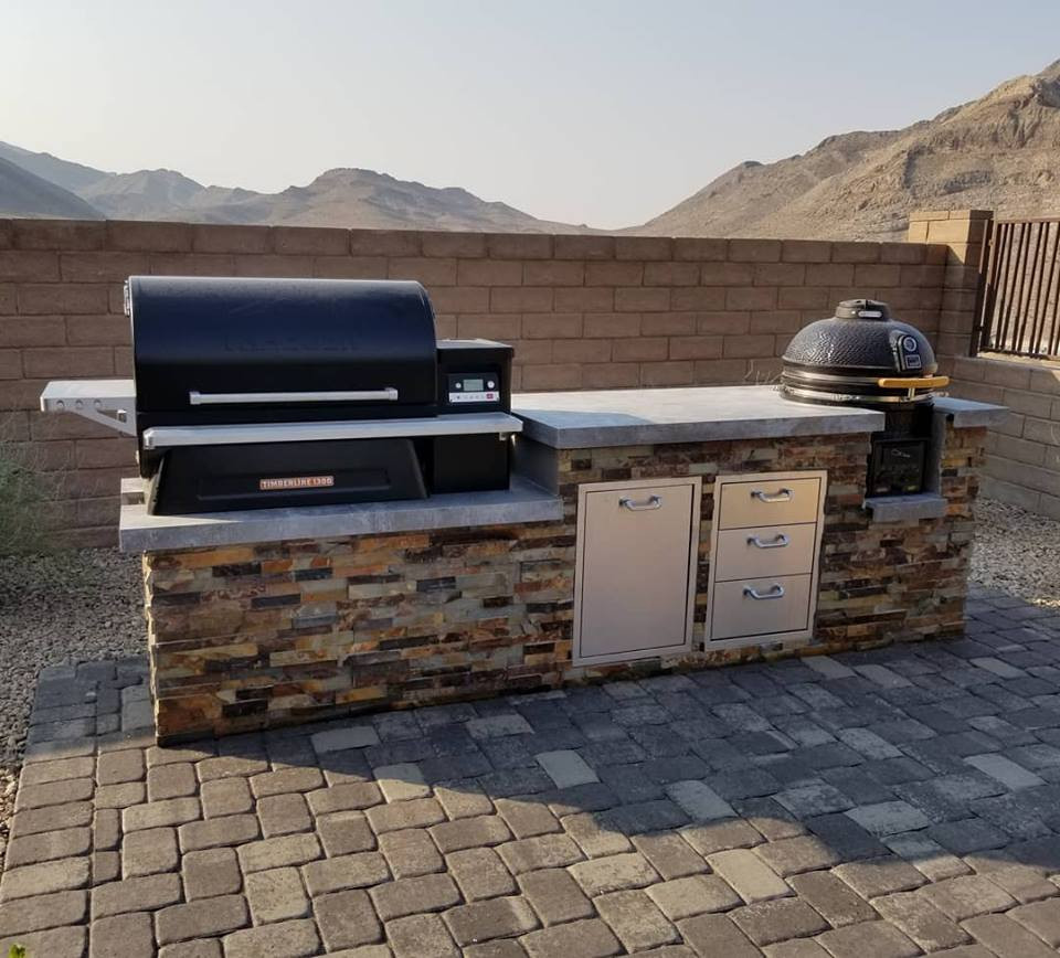 Traeger Built In Outdoor Kitchen
 An Outdoor Kitchen by BBQ Concepts BBQ Concepts