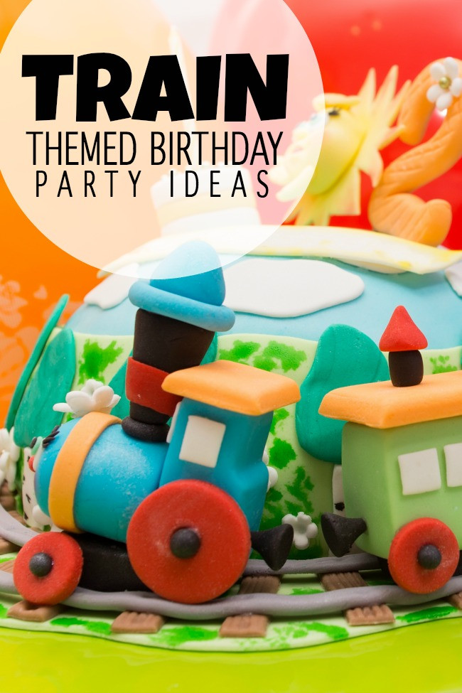 Trains Birthday Party Ideas
 Train Themed Birthday Party Ideas