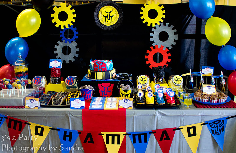 Transformers Birthday Decorations
 Kara s Party Ideas Transformers Birthday Party