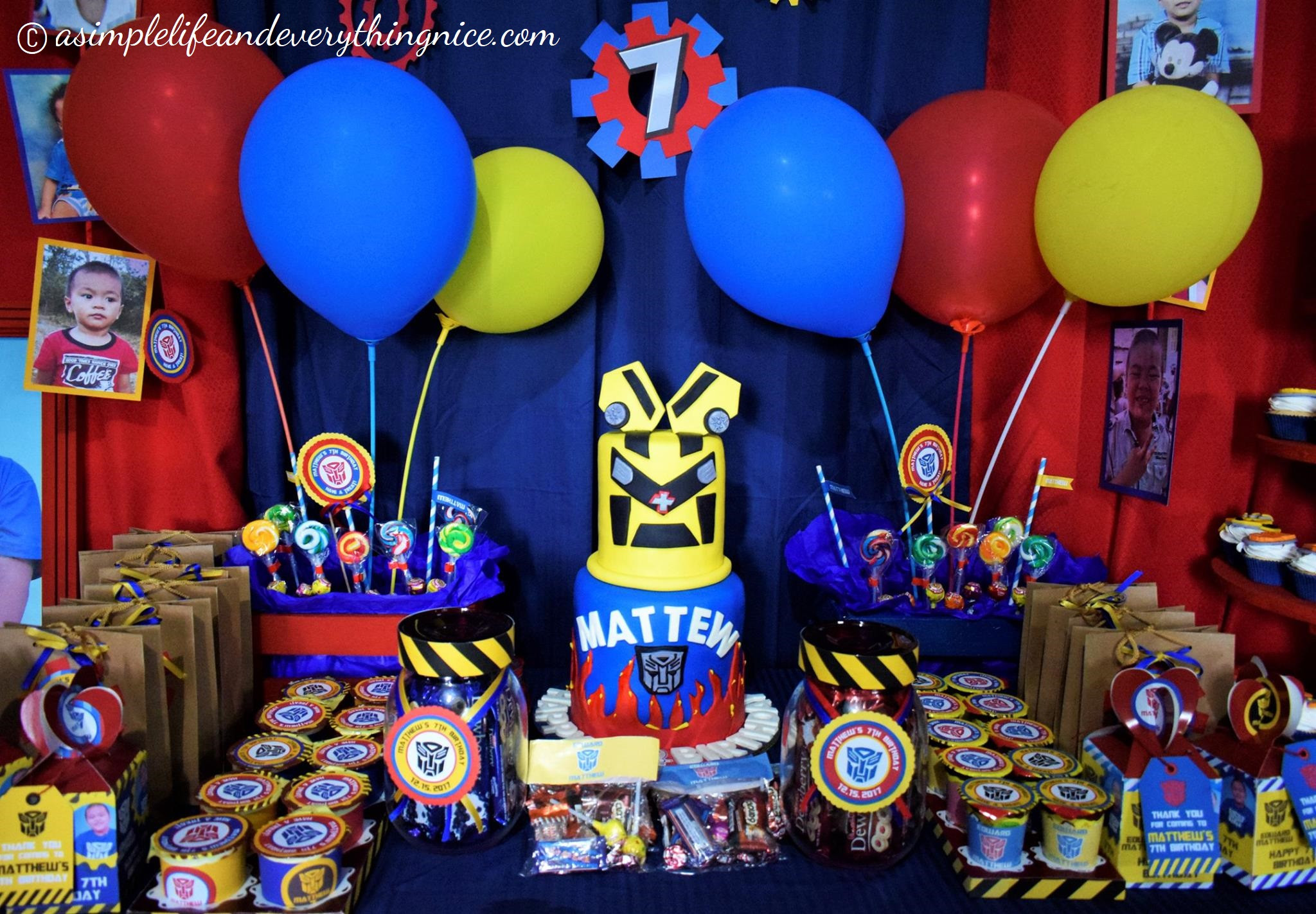 Transformers Birthday Decorations
 Transformers Birthday Party Decorations a Bud Plus