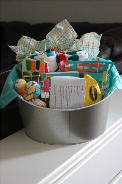 Travel Themed Gift Basket Ideas
 Vacation themed t basket A Happy Place Called Home