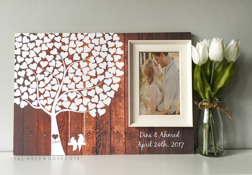 Tree For Wedding Guest Book
 Wedding Tree Guest Book Wedding Guestbook Alternative