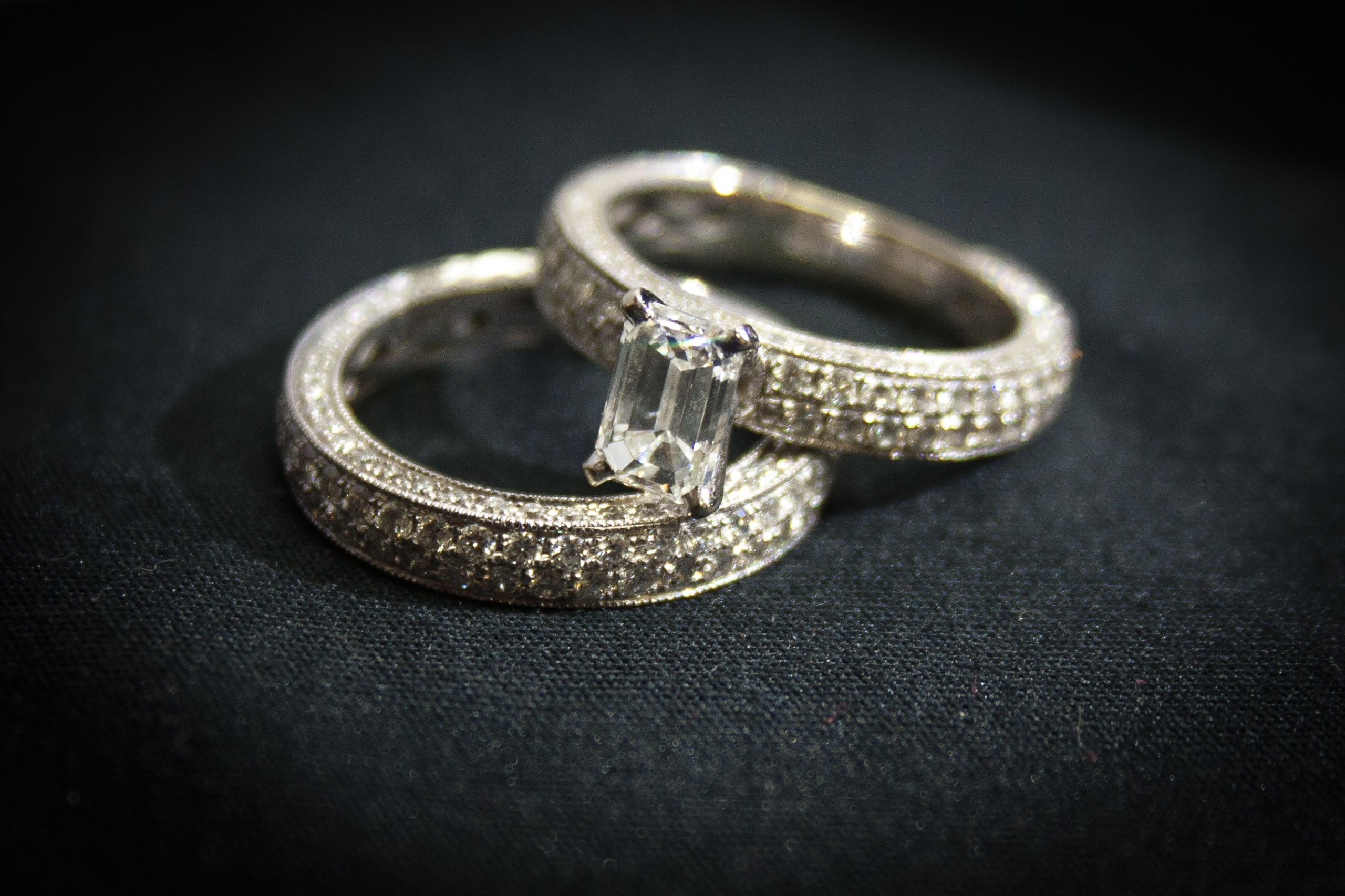 Trio Wedding Ring Sets Jared
 Engagement Ring and Wedding Band Set From Jared