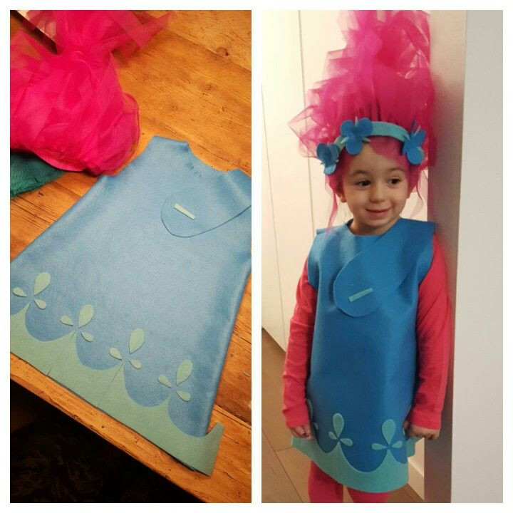 Trolls DIY Costume
 Princess Poppy Trolls diy costumes