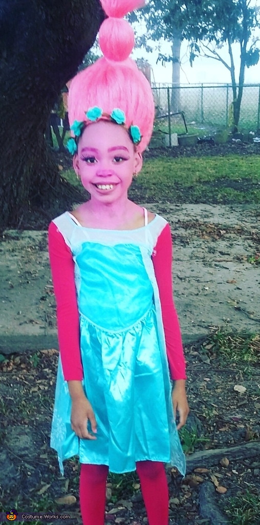 Trolls DIY Costume
 Poppy Troll Costume