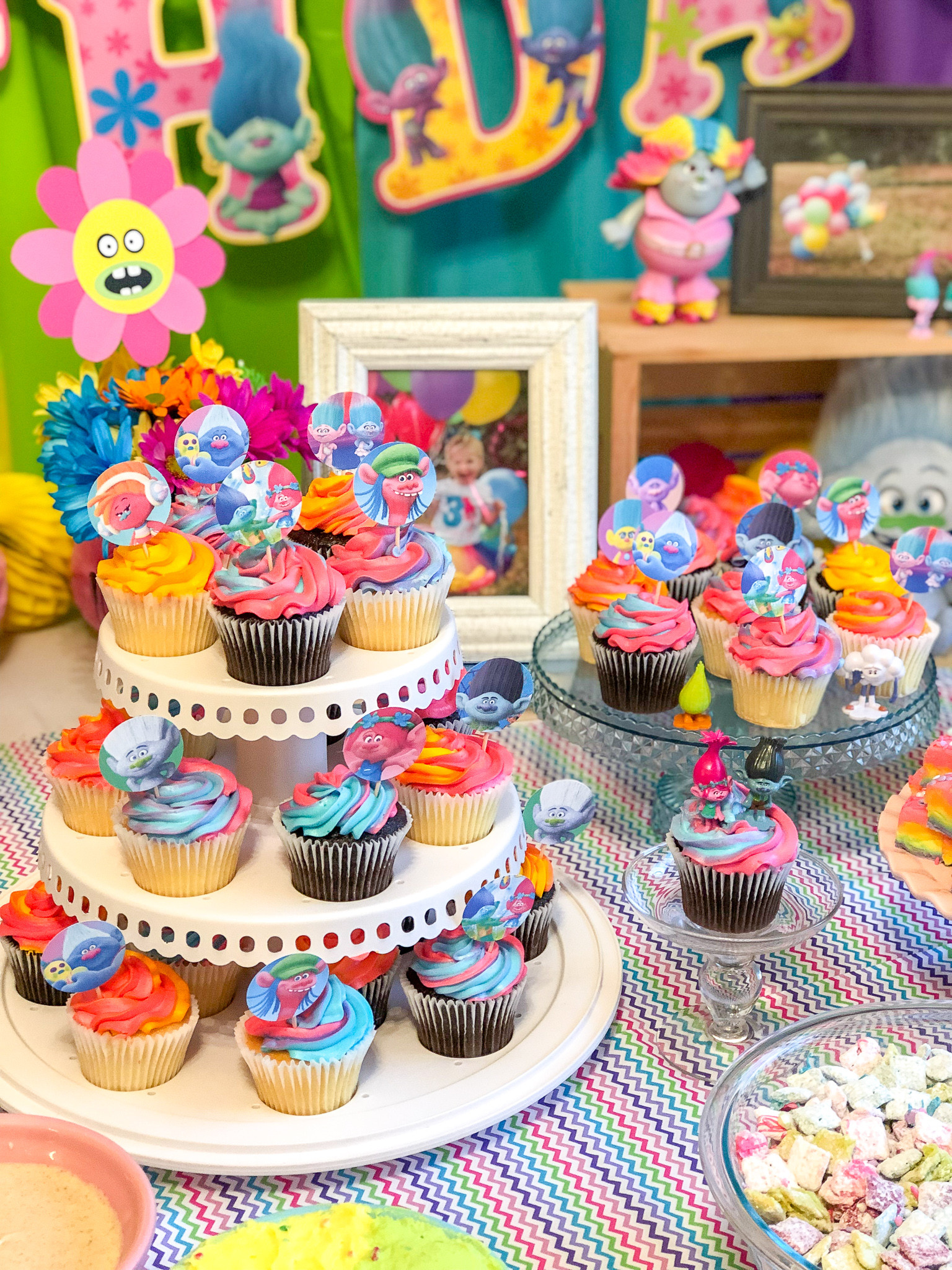 Trolls Party Food Ideas
 Audrey s Trolls Birthday Party Poppy Grace