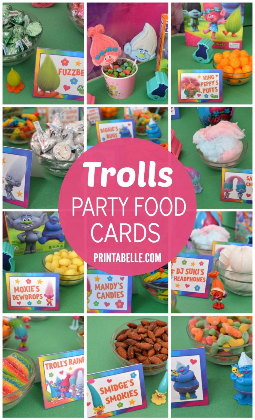 Trolls Party Food Ideas
 Pin on Fun Ideas