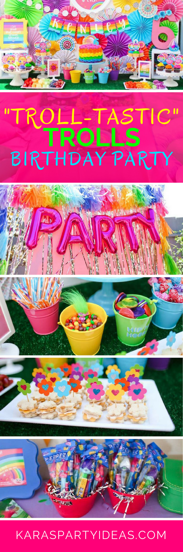 Trolls Party Food Ideas
 Kara s Party Ideas "Troll tastic" Trolls Birthday Party