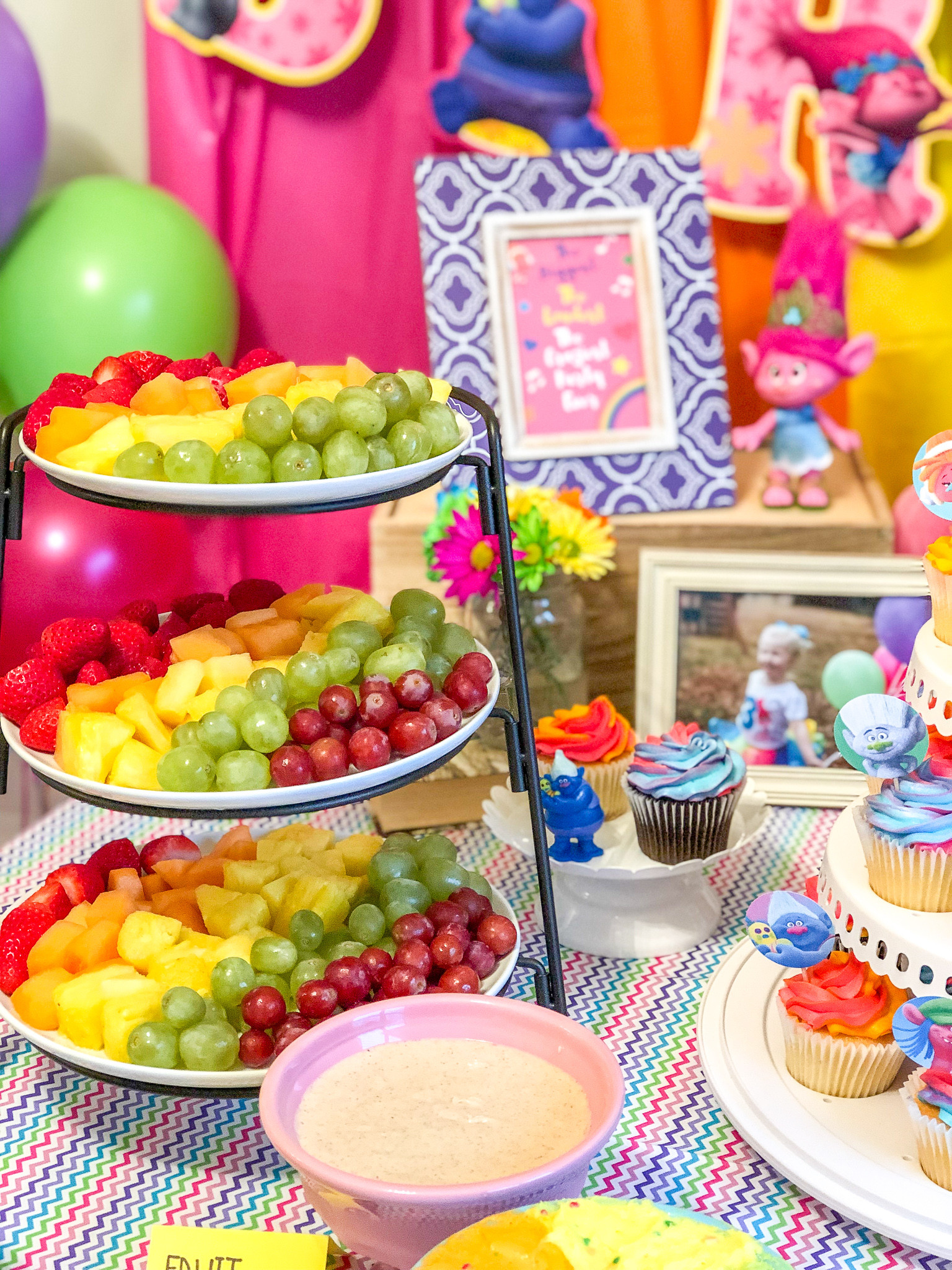 Trolls Party Food Ideas
 Audrey s Trolls Birthday Party Poppy Grace