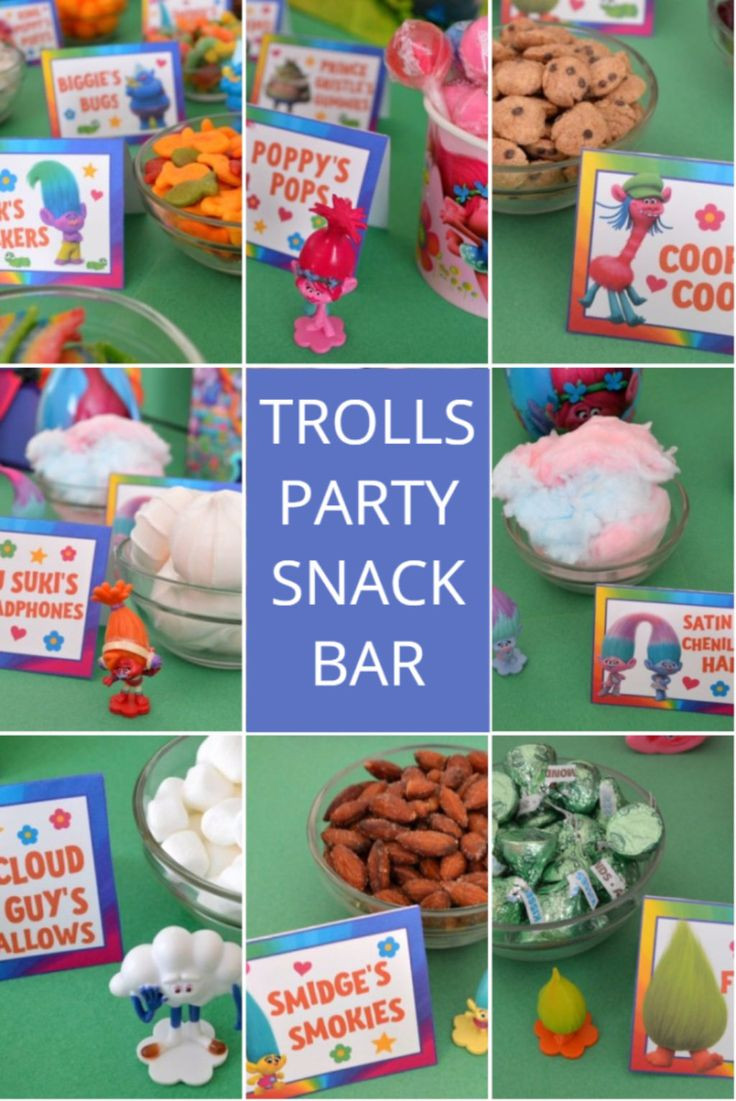 Trolls Party Food Ideas
 Pin on Trolls