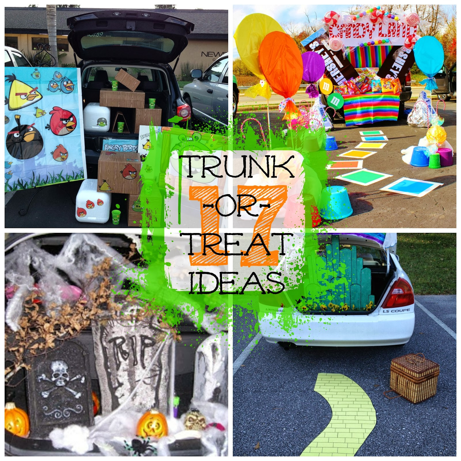 Trunk Party Food Ideas
 17 Creative Trunk or Treat Ideas I Dig Pinterest