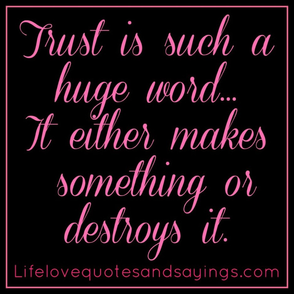 Trust Quotes For Relationships
 Black Love And Trust Quotes QuotesGram