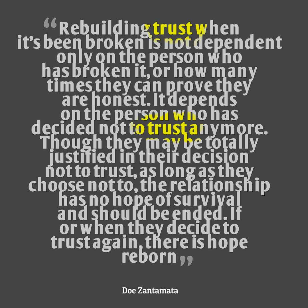 Trust Quotes For Relationships
 Broken Trust Quotes and Saying with