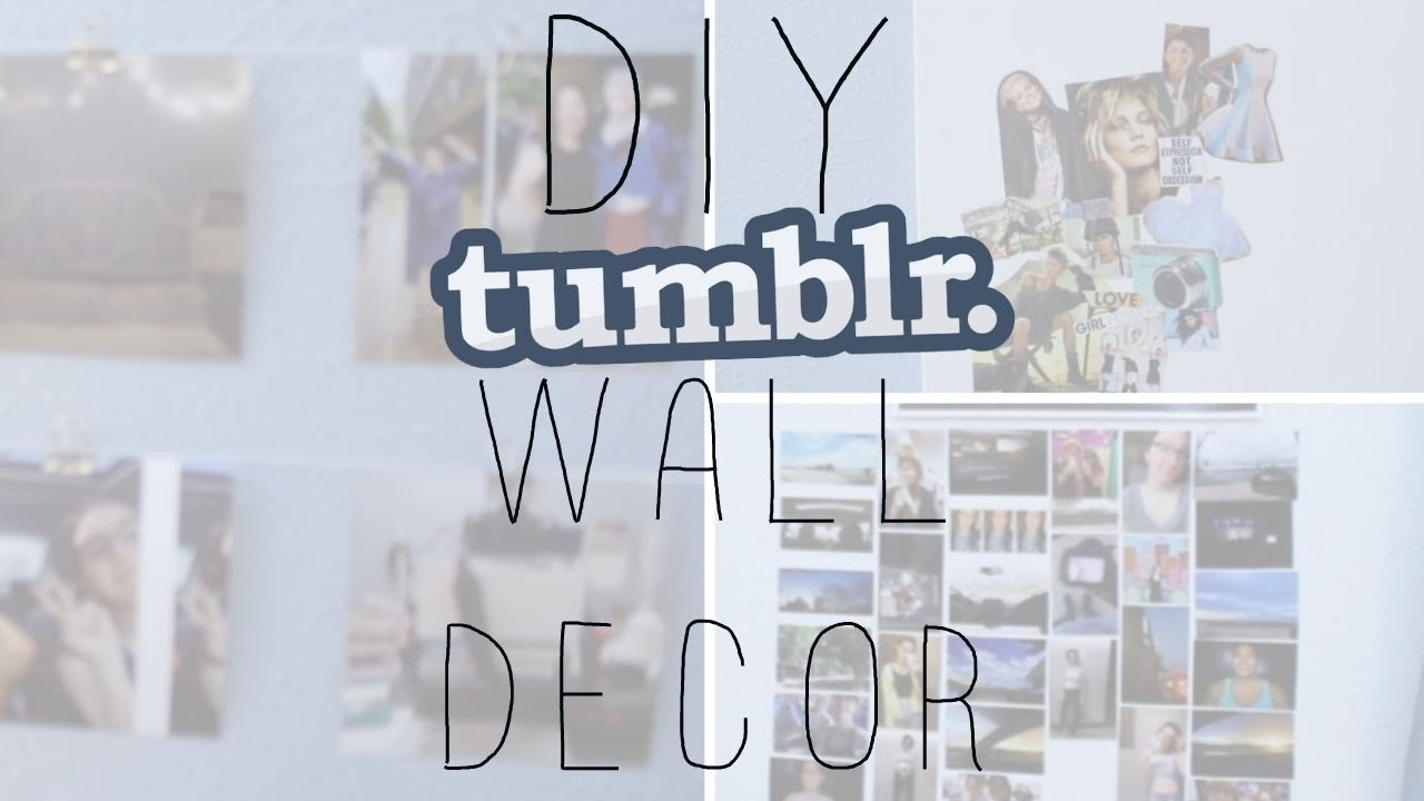 Tumblr Wall Decor DIY
 DIY TUMBLR WALL DECOR 2 POLAROID PHOTO WALLS CANVAS