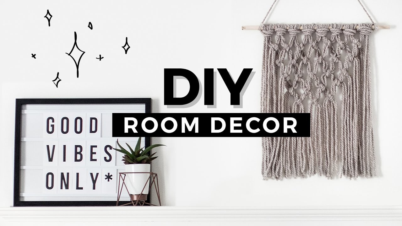 Tumblr Wall Decor DIY
 DIY Room Decor Tumblr Inspired Affordable & Minimal