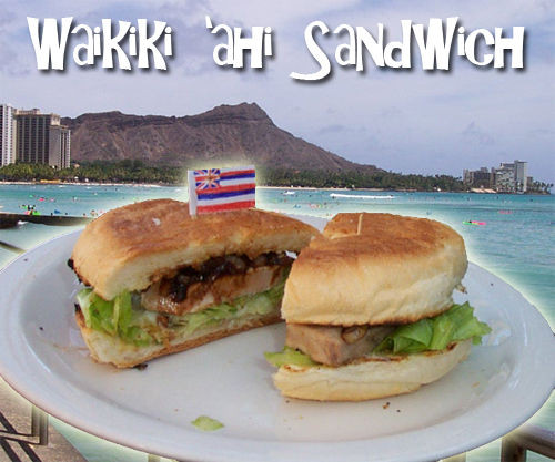 Tuna Steak Sandwiches
 Waikiki ahi Tuna Steak Sandwich 5 Steps with