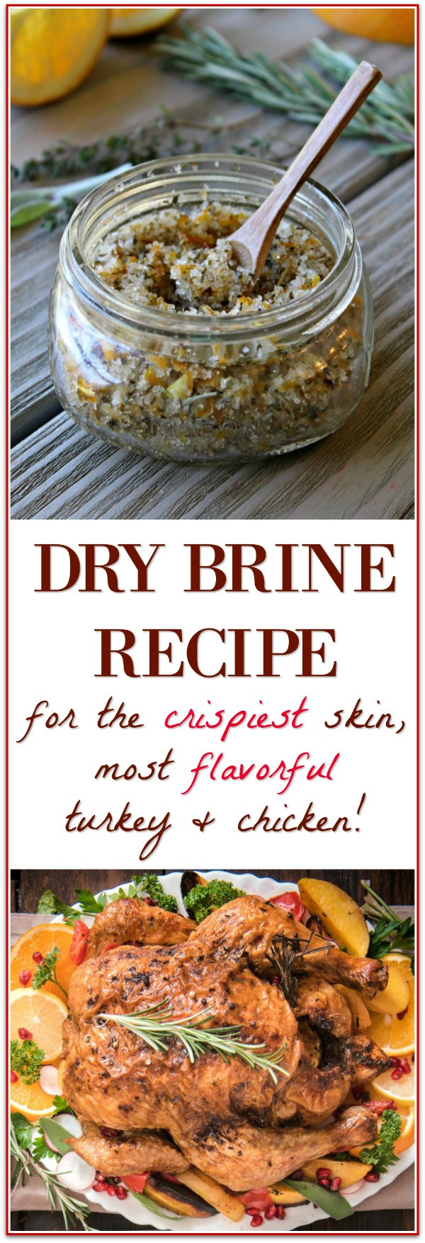 Turkey Dry Brine Recipe
 Dry Brine Turkey for the Best Thanksgiving Turkey