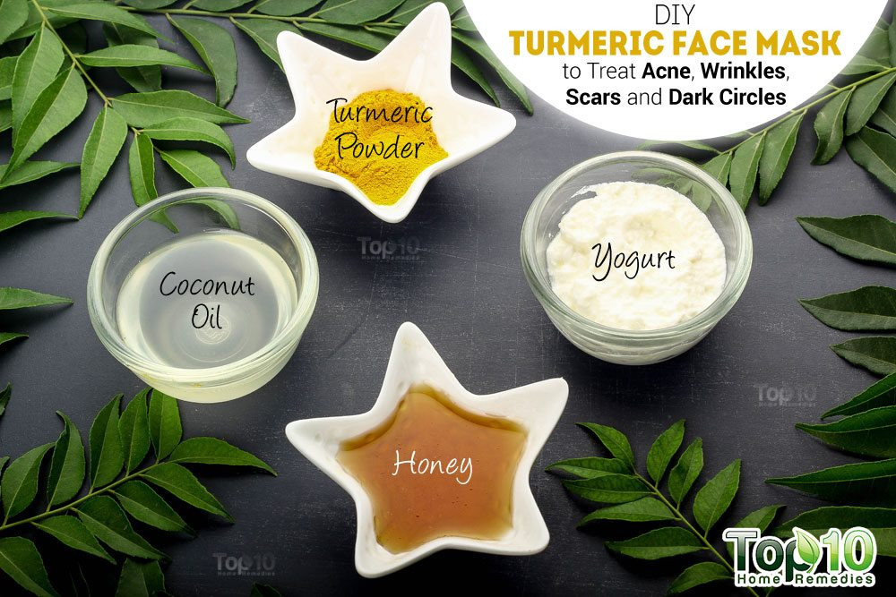 Turmeric Face Mask DIY
 DIY Turmeric Face Mask to Treat Acne Wrinkles Scars and