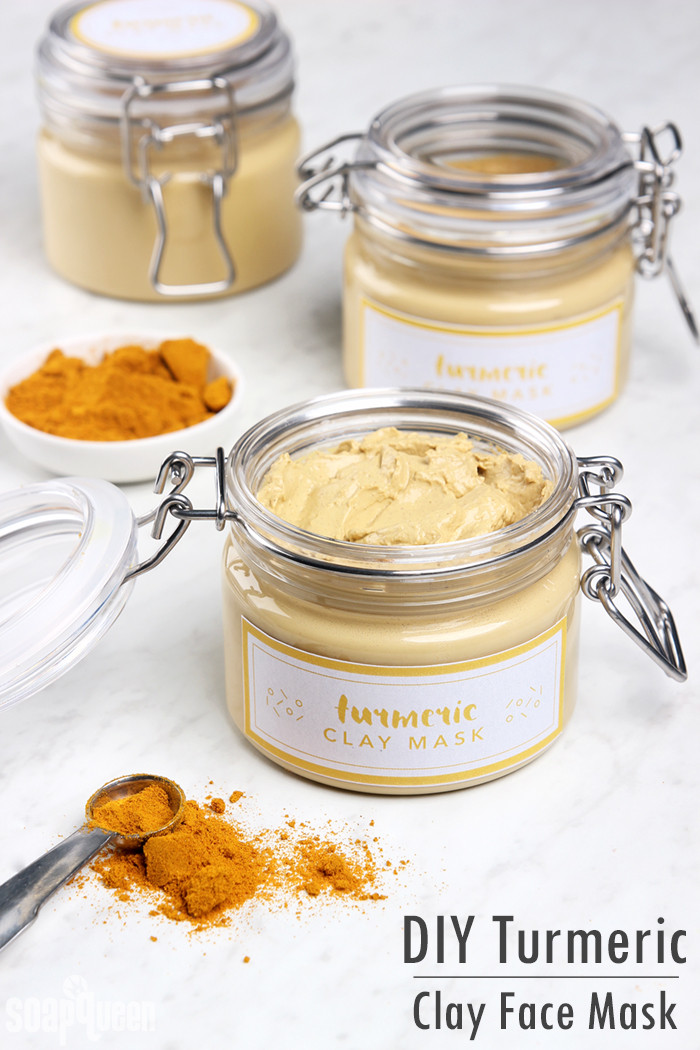 Turmeric Face Mask DIY
 DIY Turmeric Clay Face Mask Soap Queen