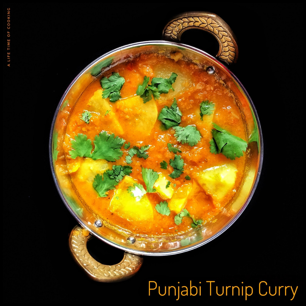 Turnip Recipes Indian
 Punjabi Turnip Curry