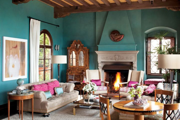 Turquoise Living Room Decor
 19 Gorgeous Turquoise Living Room Decorations and Designs